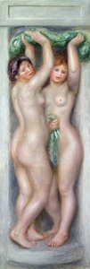 Caryatids, c.1910 by Pierre Auguste Renoir